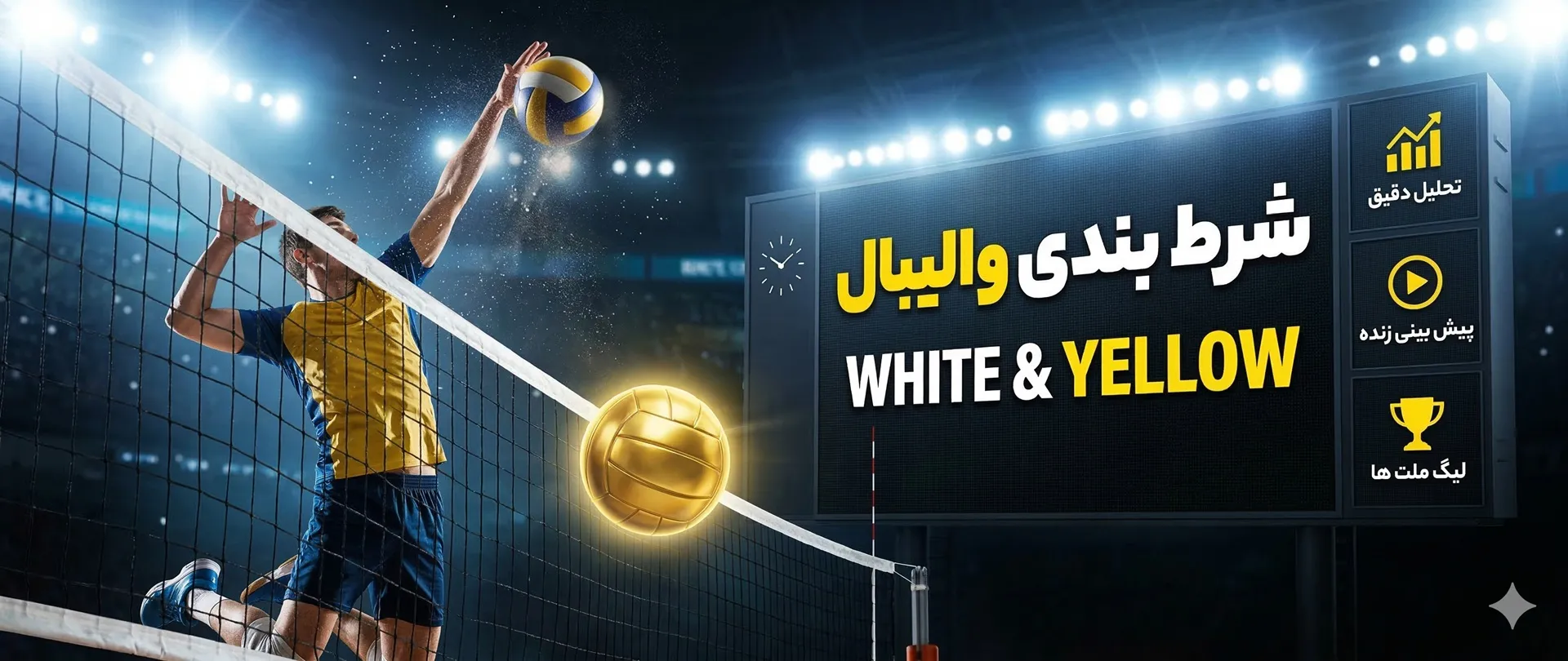 شرط بندی والیبال